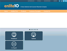 Tablet Screenshot of enlite10.com